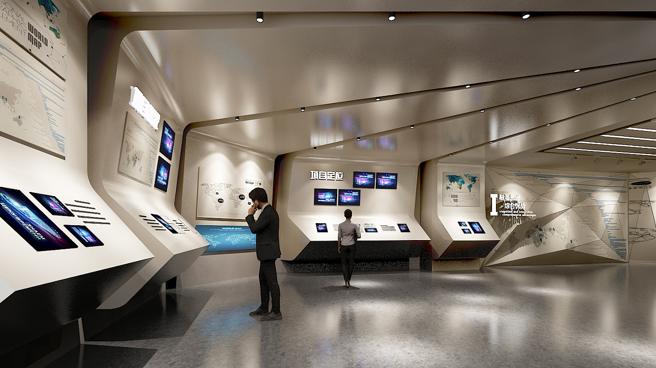 物流展廳——四川啟越創彩展覽展示服務，打造專業高效的展覽解決方案